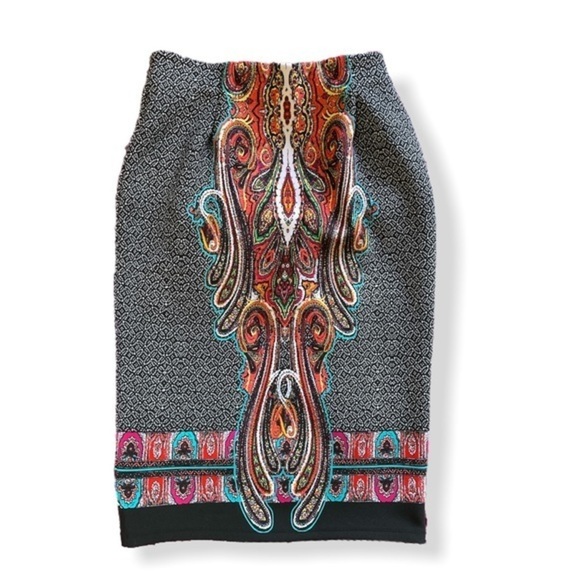 Inspired Pencil Skirt | Bohemian Vibes - Picture 2 of 8